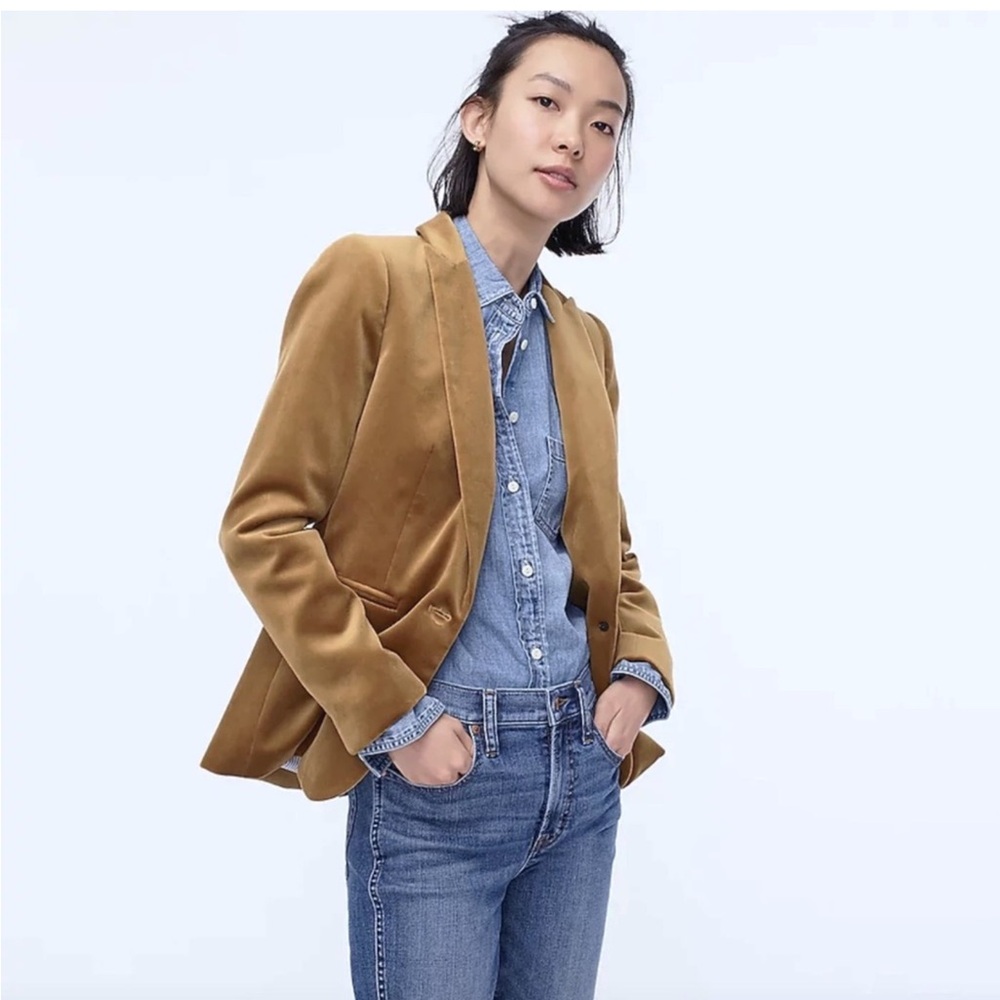 J. Crew Tan Blazer